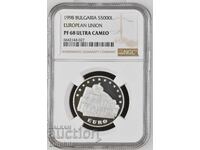 5000 leva Sf. Sofia 1998, NGC PF 68