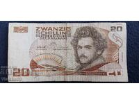 Austria 20 șilingi 1985