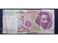 PREȚ DE TOP! Italia 50 000 lire 1992
