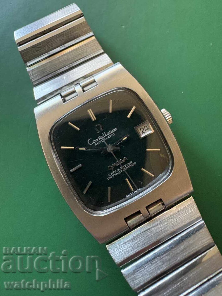 Ceas bărbătesc Omega Constellation Automatic cu cadran tip „spider”
