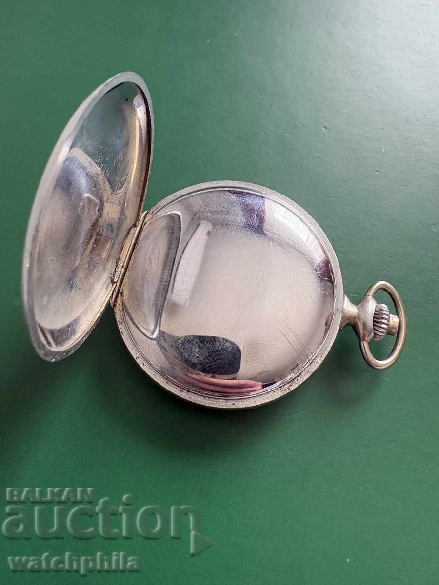 Licitație Marnay Ceas de buzunar elvețian rar cu cronograf