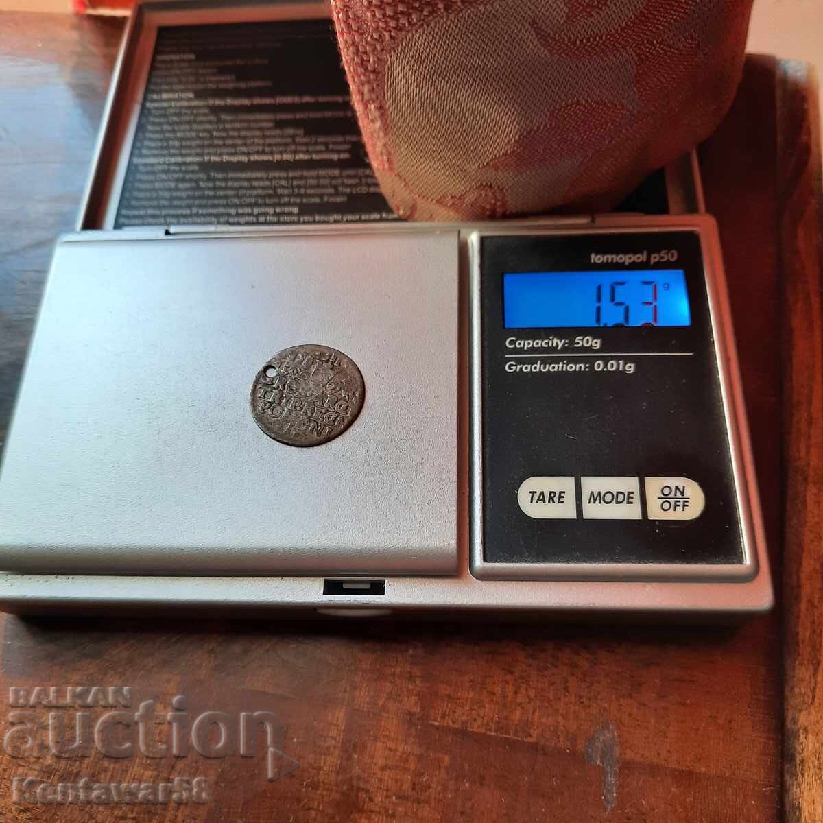 Аукцион Сигизмунд 3-ти, трояк, сребро. Аукцион Сигизмунд 3-ти, трояк, сребро.