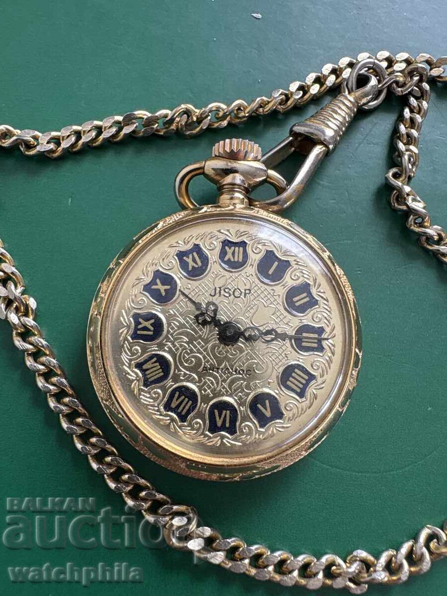 Σπάνιο ελβετικό ρολόι τσέπης. Λειτουργεί. Εξαιρετικό με τιμή € 7.16 | 14.00 BGN