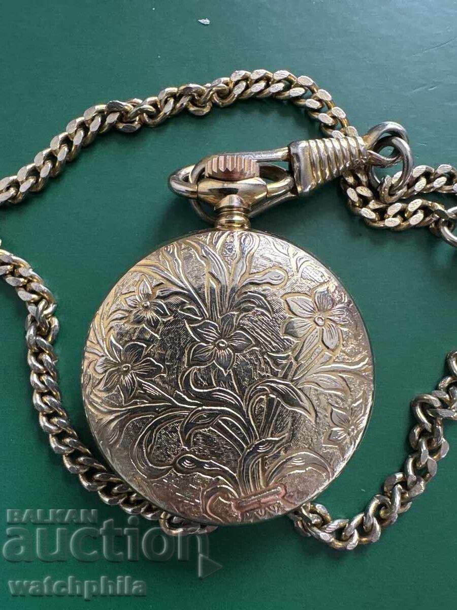 Δημοπρασία Σπάνιο ελβετικό ρολόι τσέπης. Λειτουργεί. Εξαιρετικό