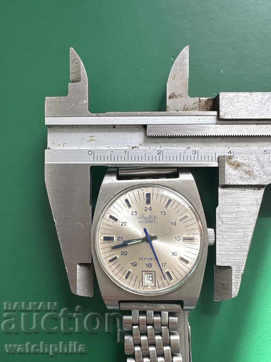 Ανδρικό ρολόι Arctos Automatic 21 Rubis. Λειτουργεί. Σπάνιο - 6