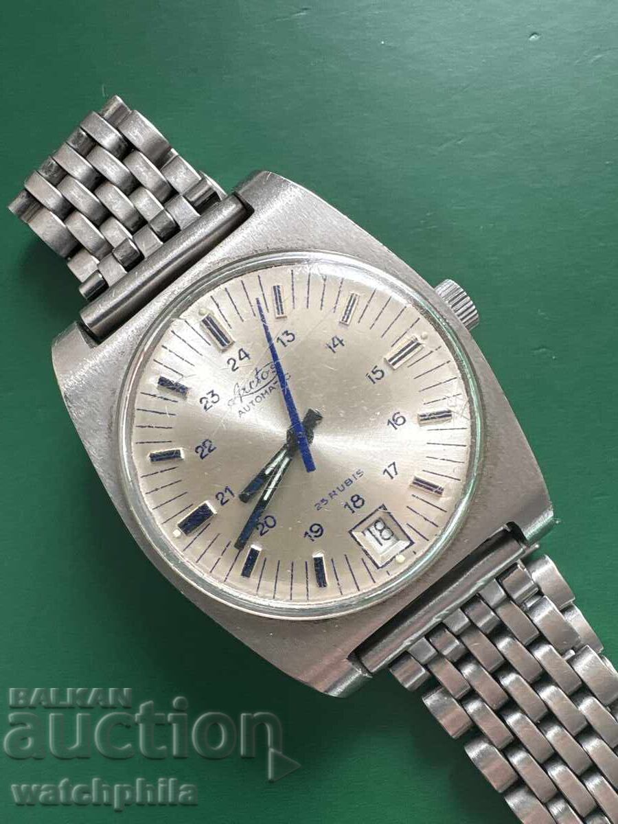 Ανδρικό ρολόι Arctos Automatic 21 Rubis. Λειτουργεί. Σπάνιο
