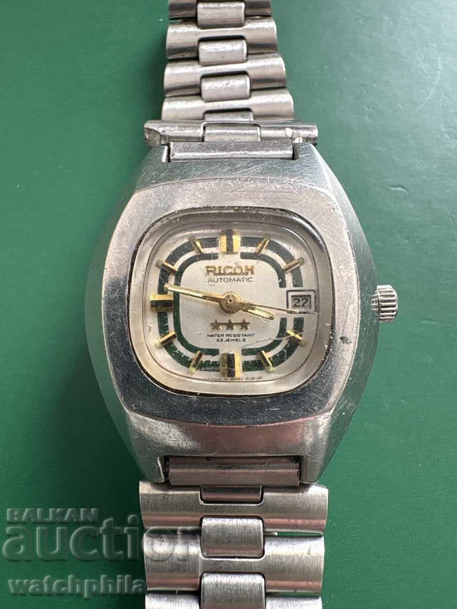 Ceas de damă automat rar Ricoh. Funcționează cu preț € 1.61 | 3.15 BGN
