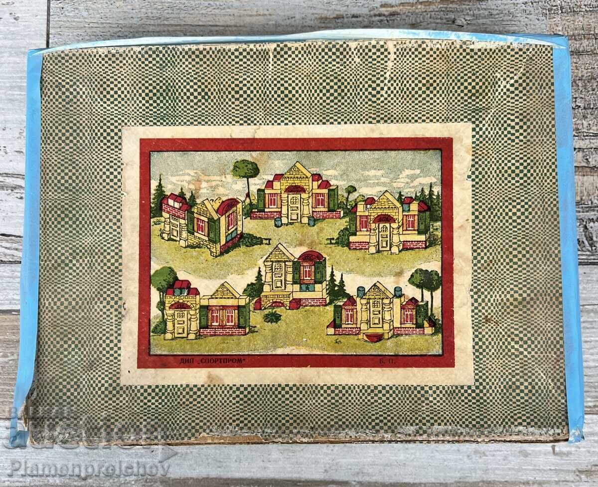 OLD TOY GAME BLOCKS FROM THE SOCIALIST ERA with price € 0.01 | 0.02 BGN