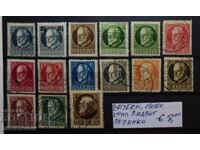 1916  г, Германия, Бавария / Байерн , следи от лепенки