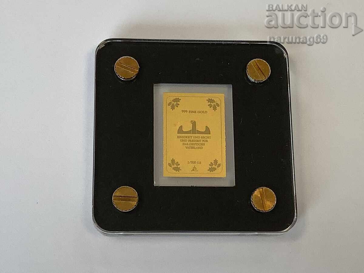 GERMANY - GOLD BAR - 0.999 gold with price € 32.00 | 62.59 BGN