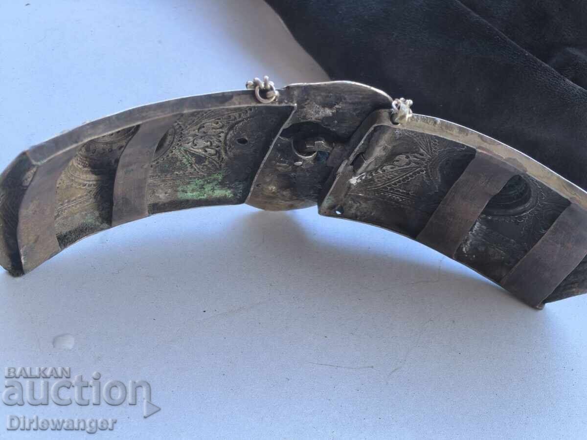 Παράδοση Πόρπες. Ασήμι υψηλής καθαρότητας με νιέλο