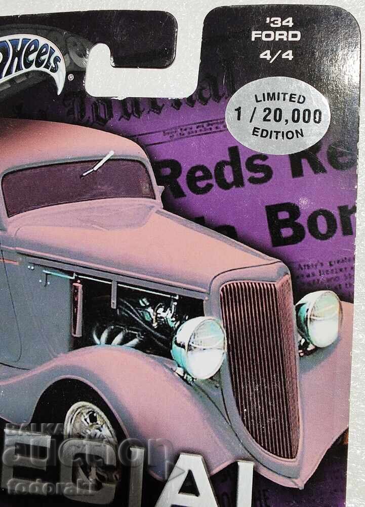 Hot Wheels Limited Edition 2004 34 Ford 1:64 με τιμή € 40.00 | 78.23 BGN