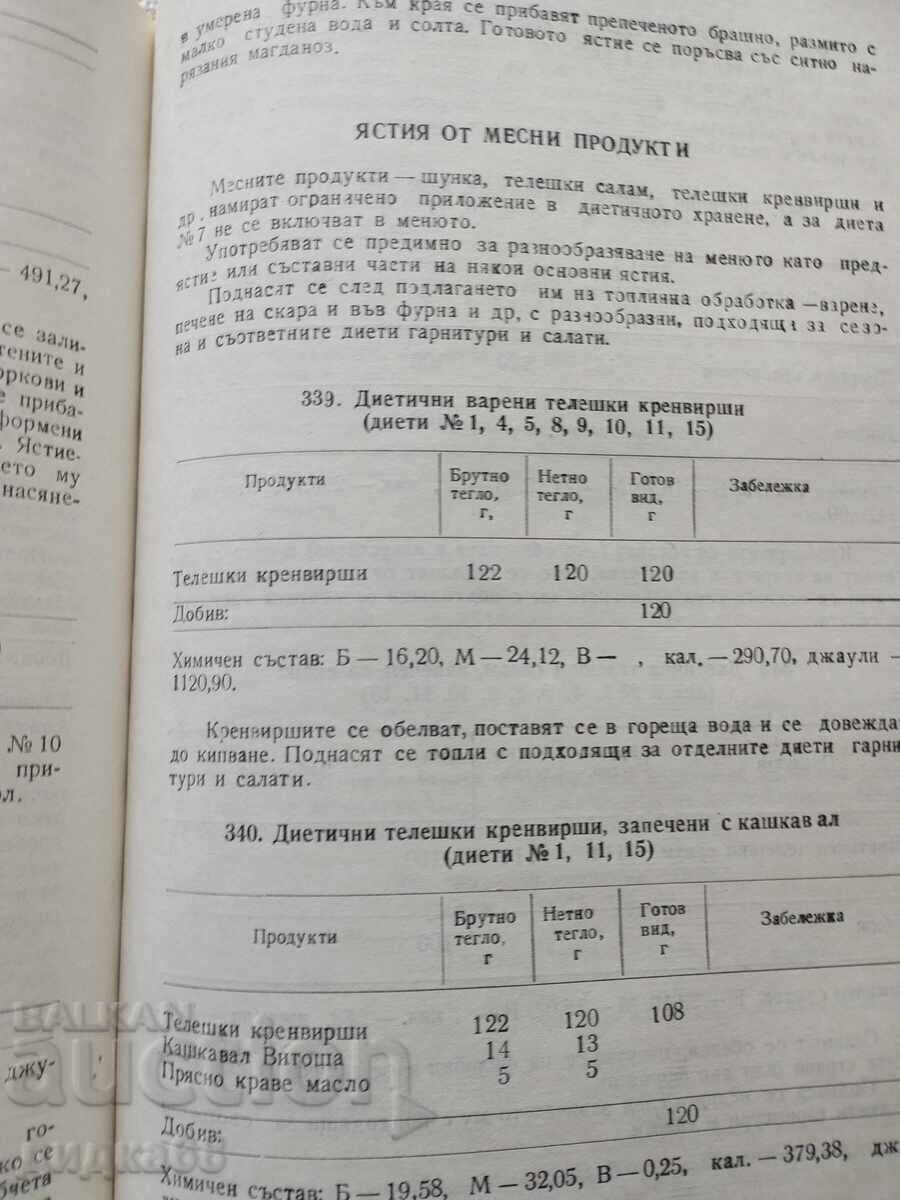 Сборник рецепти за диетични ястия - 1984г. - 6