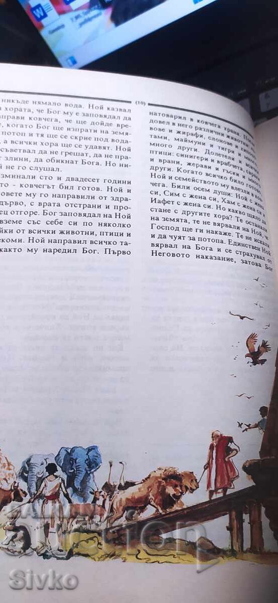Livrarea Biblie pentru copii, cu multe ilustrații frumoase