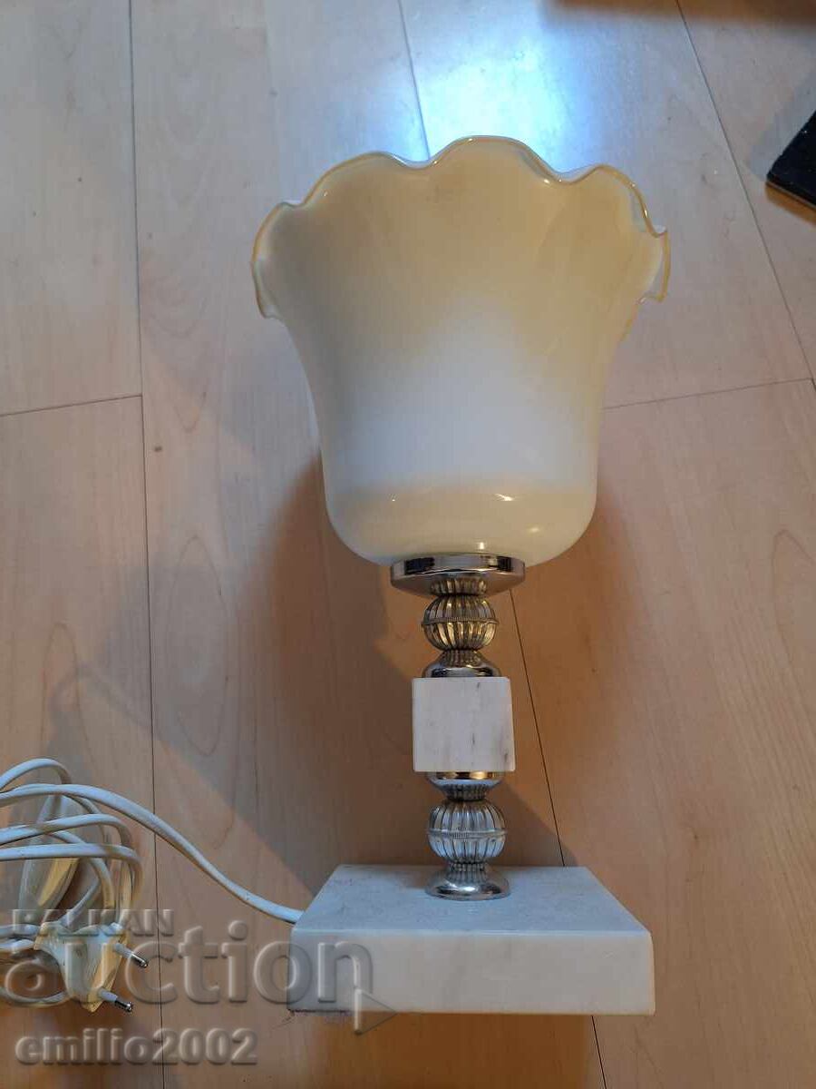 Нощна лампа мрамор ретро соц с цена € 7.50 | 14.67 лв.