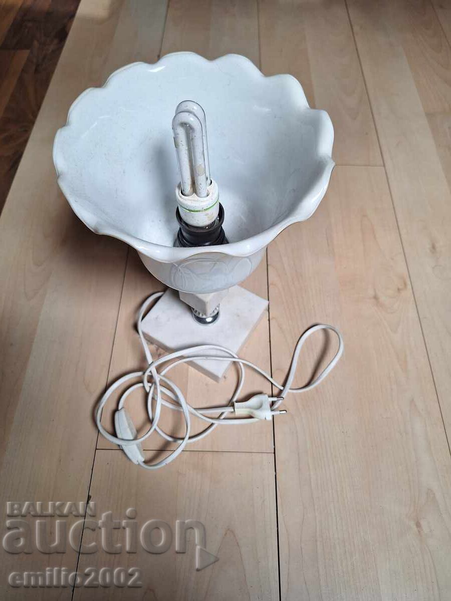 Нощна лампа мрамор ретро соц