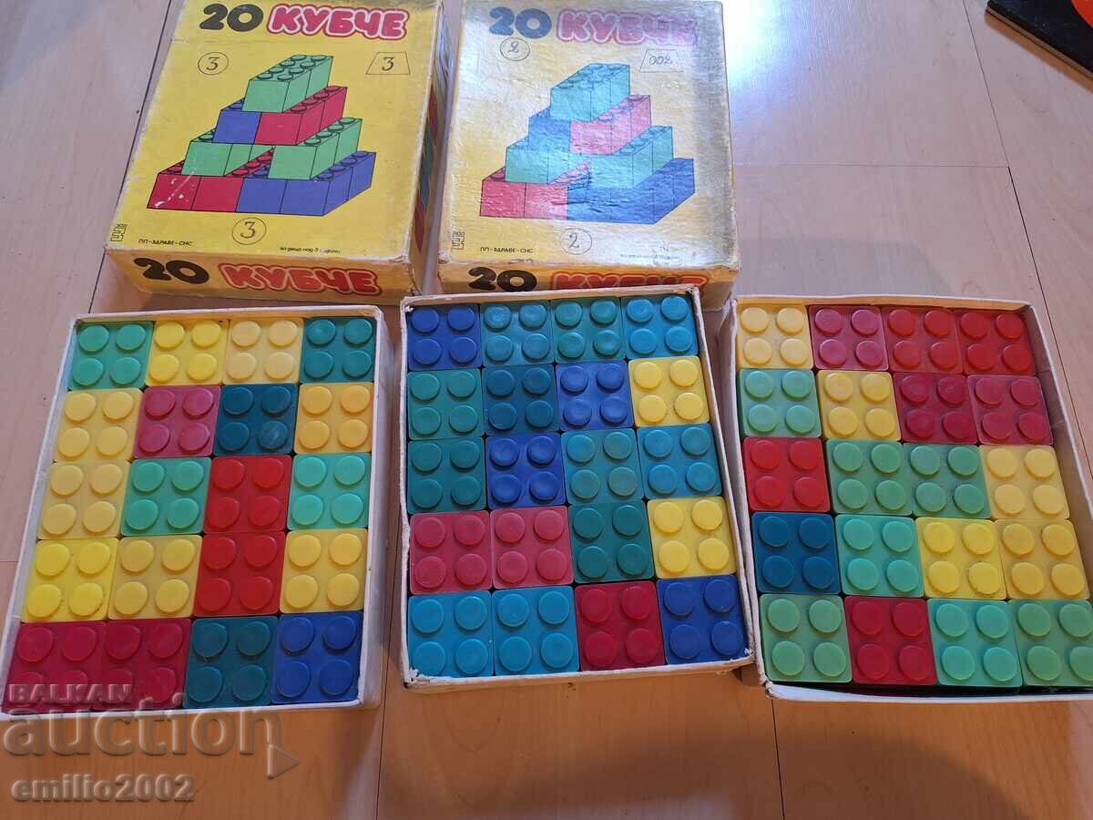 Cuburi pentru copii retro socialiste cu preț € 5.00 | 9.78 BGN