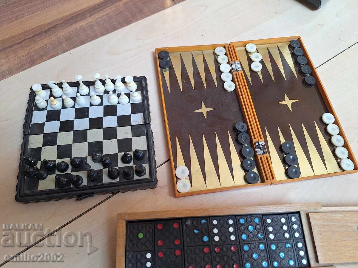 Licitație Table șah domino retro soc