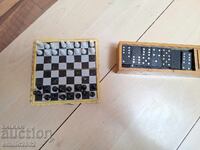 Șah și domino retro socialiste