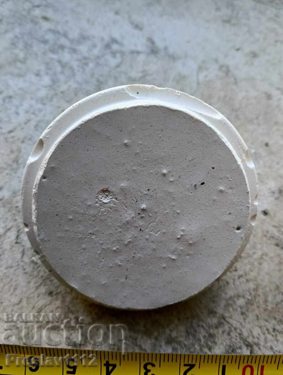 Ghiveci din ghips cu capac - 5