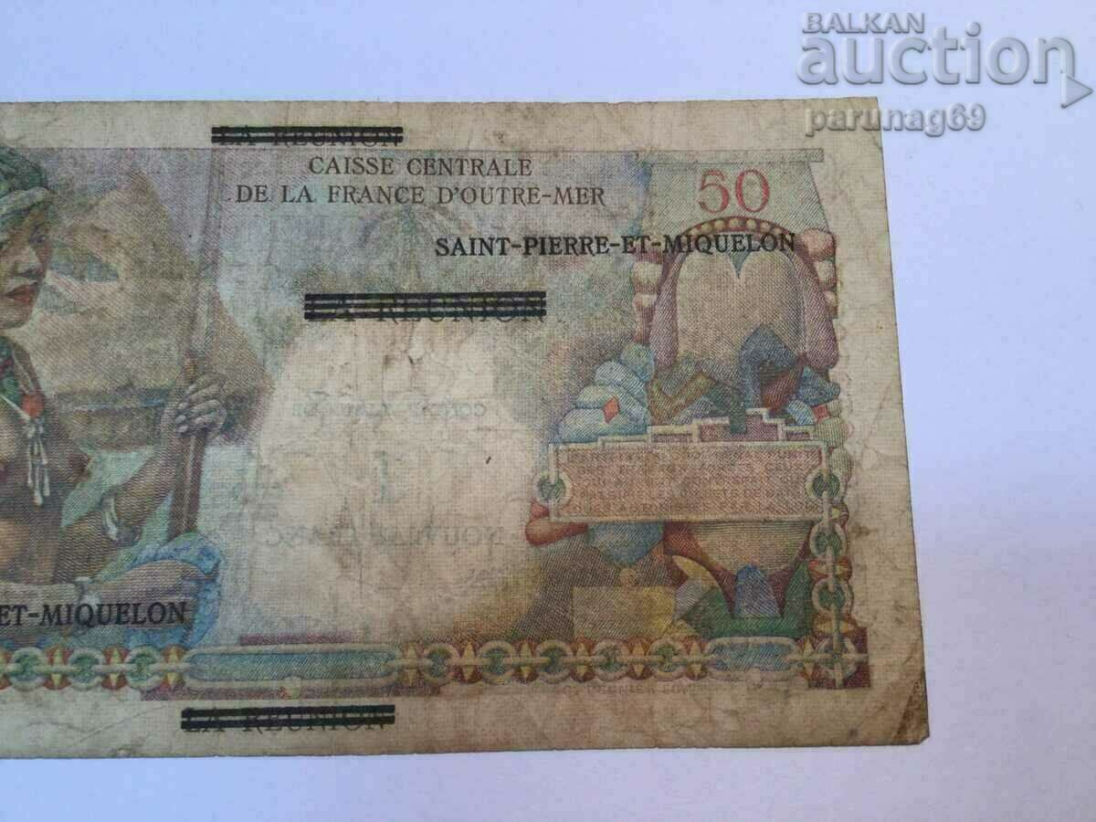 Доставка на Сен Пиер и Микелон 1 франк 1960 година Доставка на Сен Пиер и Микелон 1 франк 1960 година