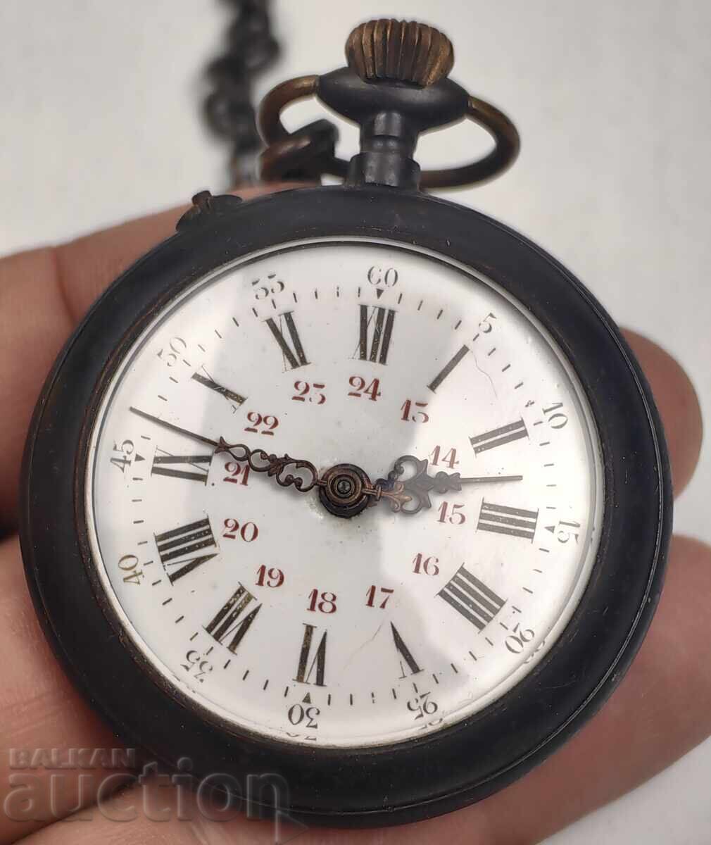 Auction  NOT WORKING OLD BEAUTIFUL POCKET WATCH