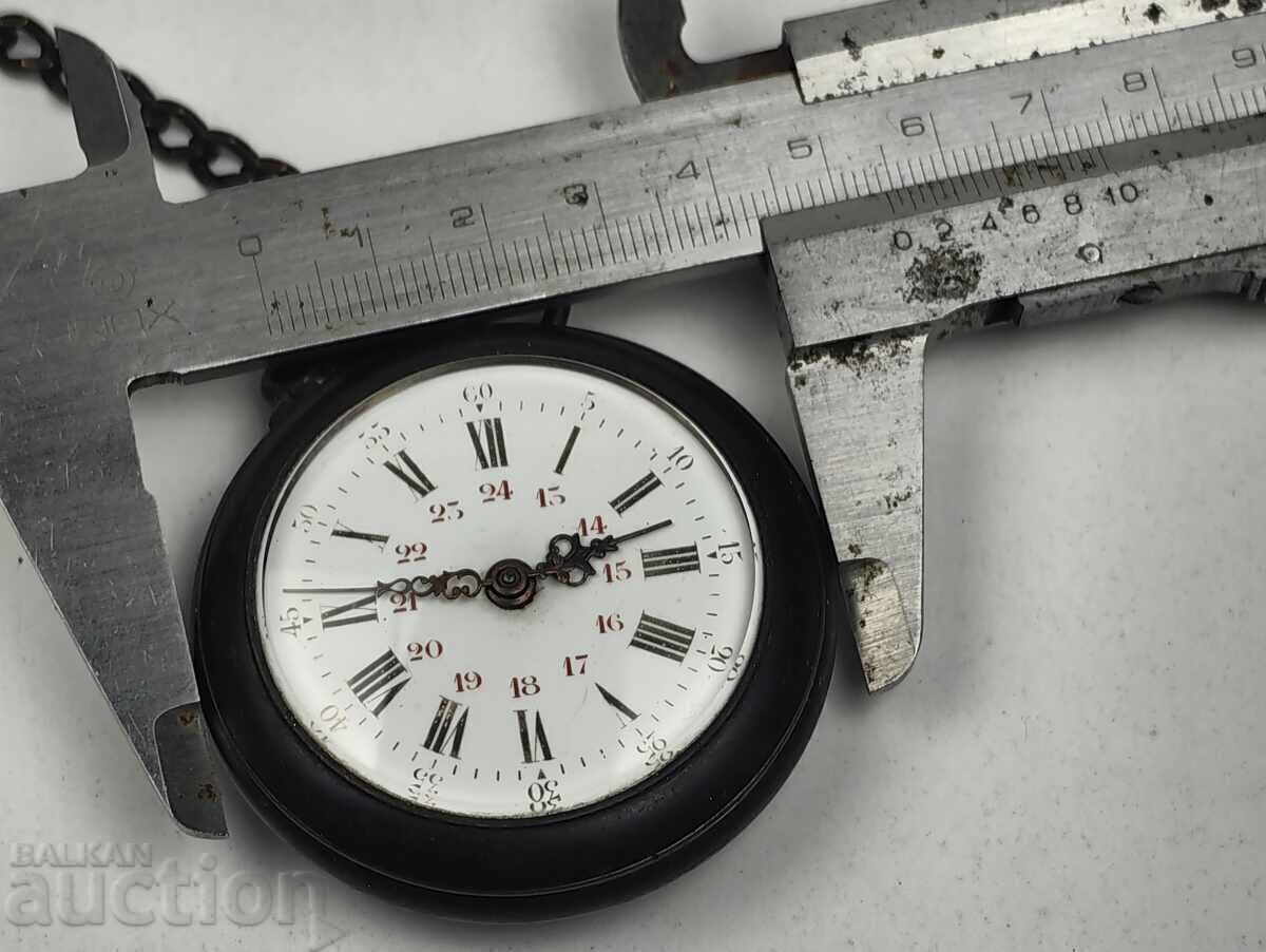 NOT WORKING OLD BEAUTIFUL POCKET WATCH - 6