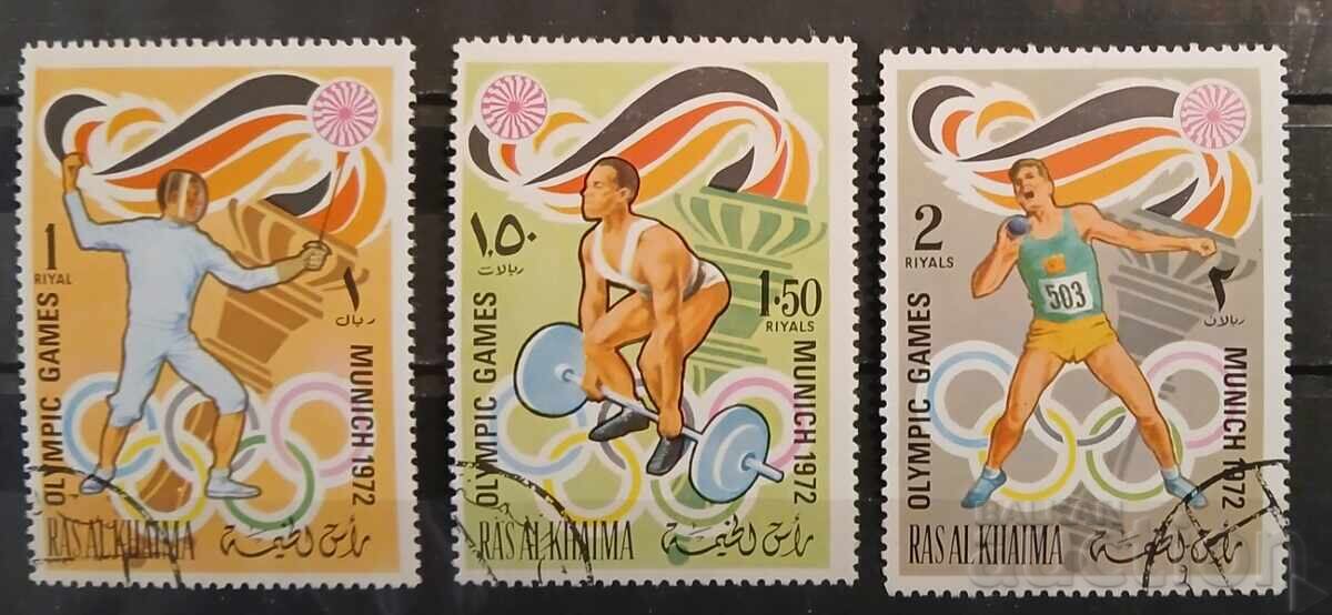 Рас Ал Хайма 1972 Спорт/Олимпийски игри
