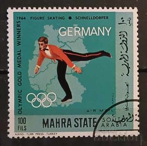 Υεμένη/Μάχρα 1968 Αθλητισμός/Ολυμπιακοί Αγώνες