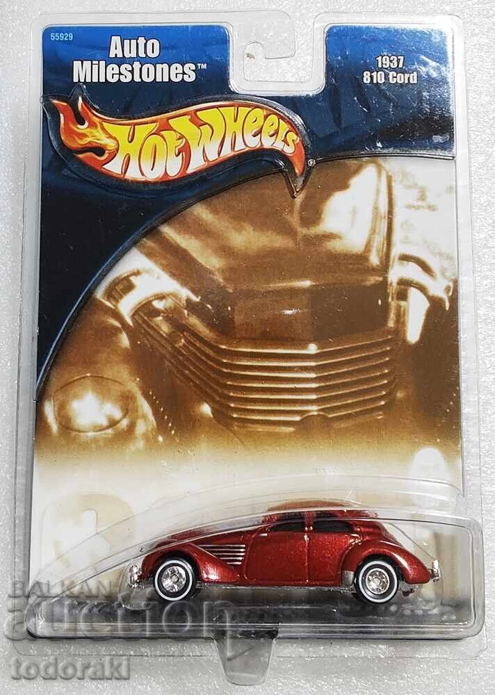 Hot Wheels 2002 Auto Milestones 1937 810 Cord Hot Wheels 1:64