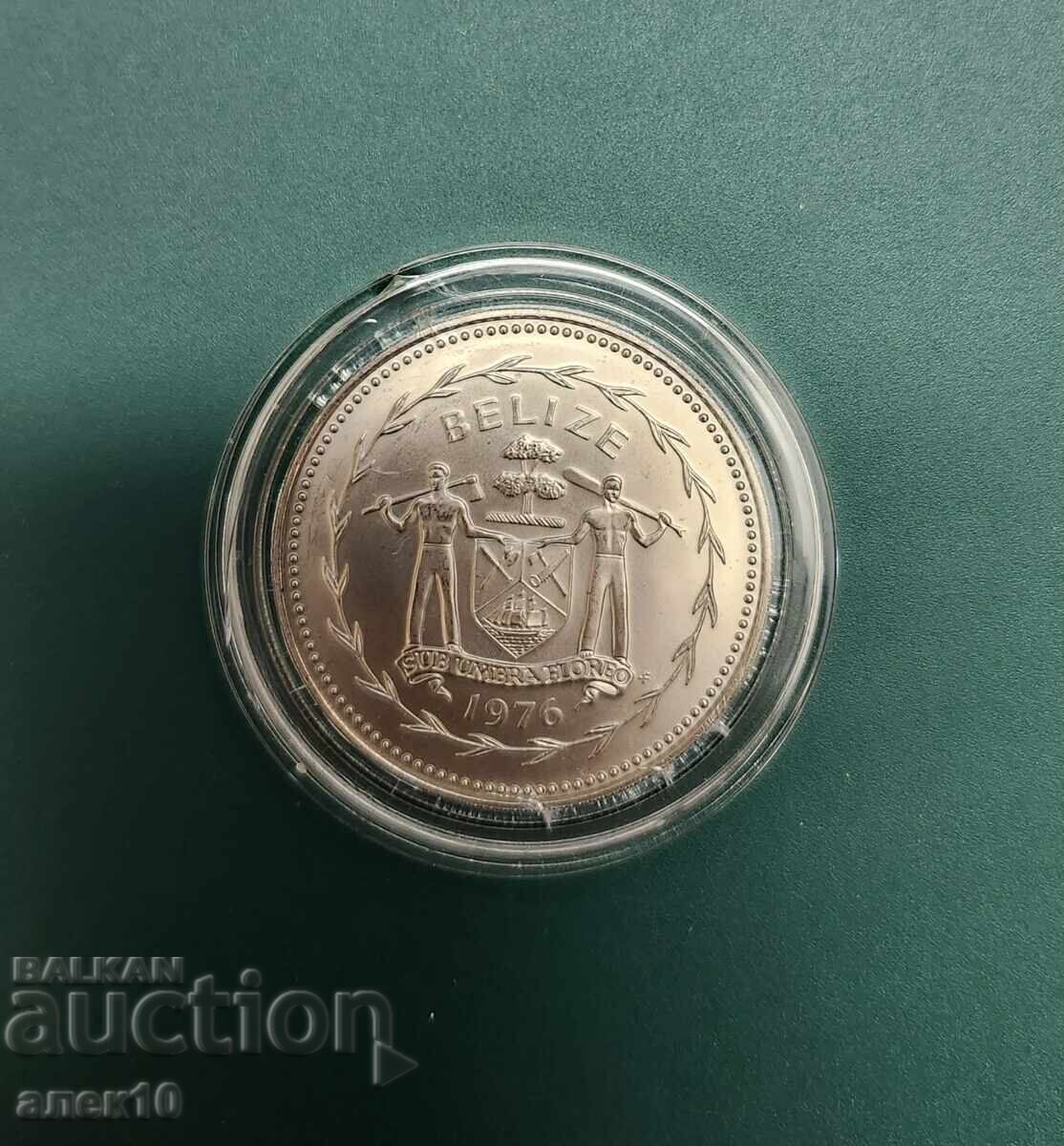 Μπελίζε 5 δολάρια 1976 BU τιράζ 709 τεμάχια με τιμή € 28.00 | 54.76 BGN