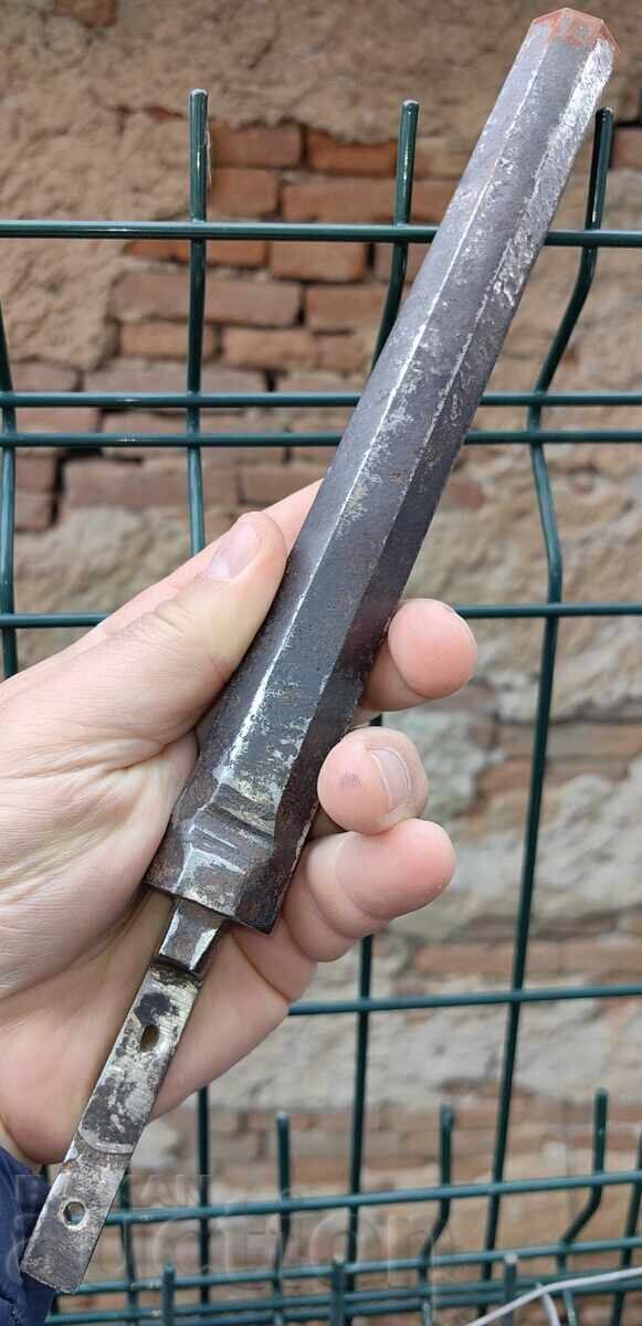 OLD FORGED OCTAGONAL BARREL PISTOL GUN KREMCHNA CAPSULE ?