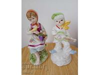 Porcelain old figures