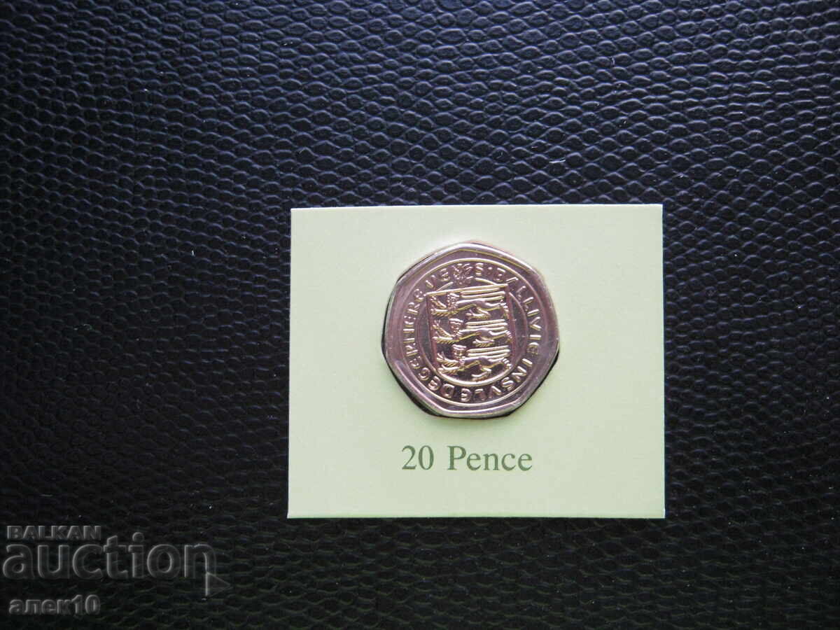 Γκέρνσεϊ 20 πένες 1983 D