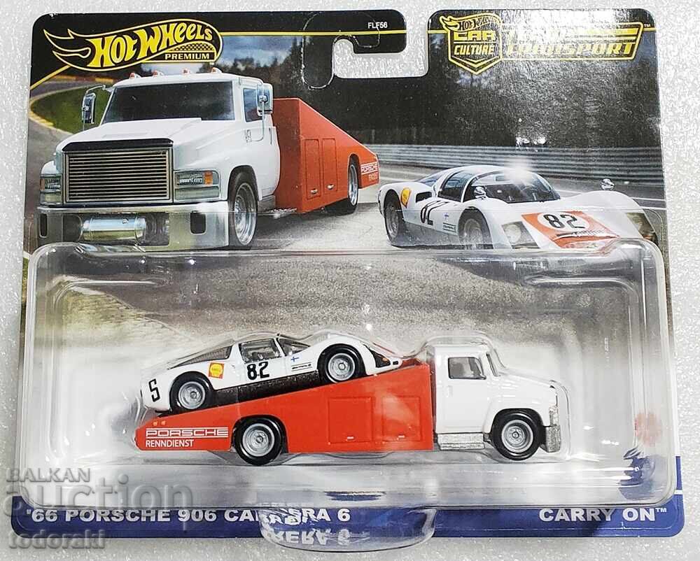 Hot Wheels Premium 66 Porsche 906 Carrera 1:64 Porsche Hot Wheels Premium 66 Porsche 906 Carrera 1:64 Porsche