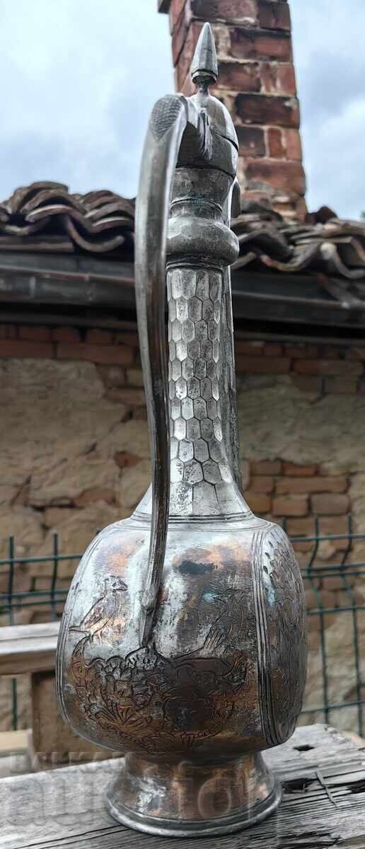 1.595 ΚΓ ΠΑΛΙΟ ΜΕΓΑΛΟ ΜΑΣΙΒΟ ΧΑΛΚΙΝΟ ΜΠΡΙΚ ΜΕ ΠΛΟΥΣΙΕΣ ΧΑΡΑΚΤΙΚΕΣ ΛΕΠΤΟΜΕΡΕΙΕΣ με τιμή € 35.00 | 68.45 BGN