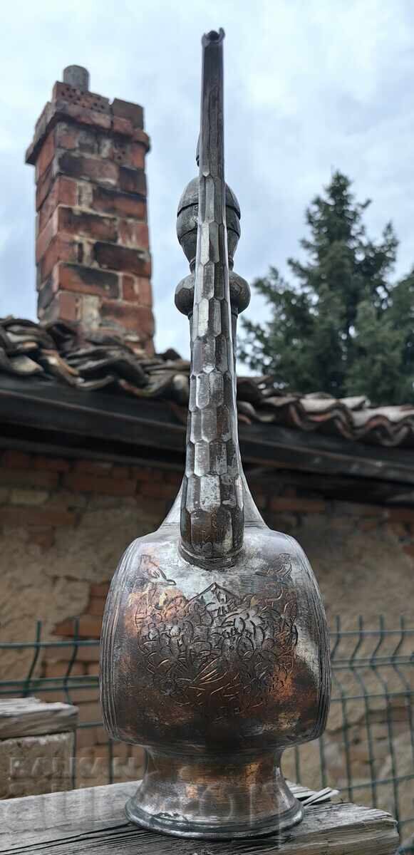 Δημοπρασία 1.595 ΚΓ ΠΑΛΙΟ ΜΕΓΑΛΟ ΜΑΣΙΒΟ ΧΑΛΚΙΝΟ ΜΠΡΙΚ ΜΕ ΠΛΟΥΣΙΕΣ ΧΑΡΑΚΤΙΚΕΣ ΛΕΠΤΟΜΕΡΕΙΕΣ