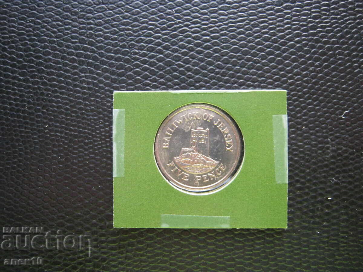 Jersey 5 pence 1985 d cu preț € 0.50 | 0.98 BGN