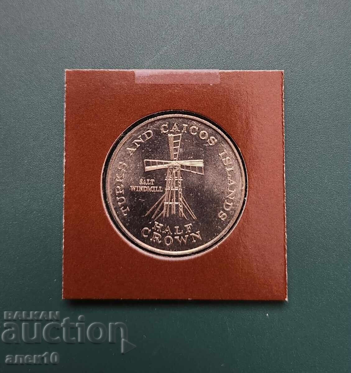 Turks și Caicos 1/2 coroană 1981 d cu preț € 8.00 | 15.65 BGN