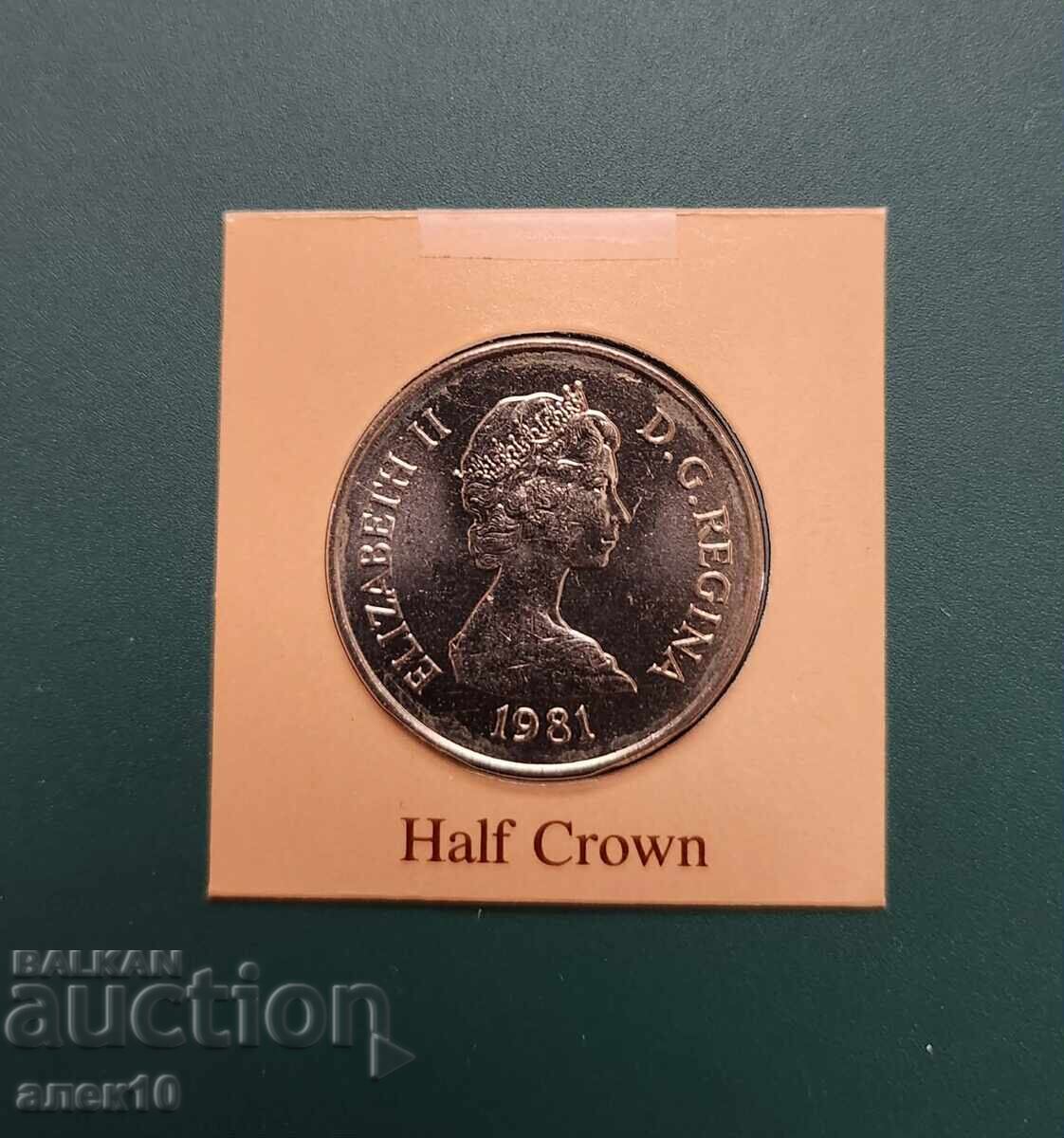 Turks și Caicos 1/2 coroană 1981 d