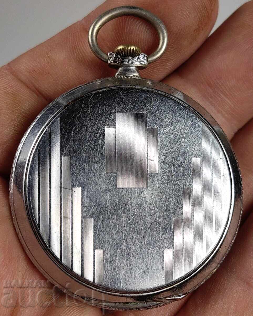 CYMA Awarded - 8th Seaside Regiment Signed Pocket Watch - 5