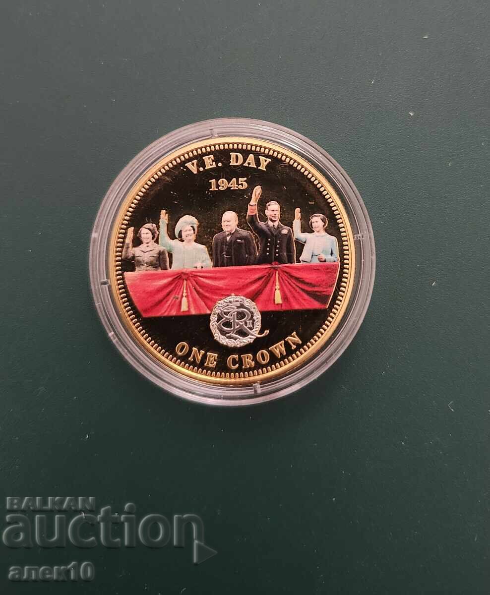 Tristan da Cunha 1 crown 2014 2 Tristan da Cunha 1 crown 2014 2