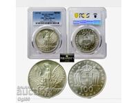 Commemorative Certified Silver Coin from Greece 100 Years