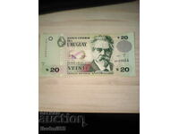 URUGUAY 20 PESOS 2011 NOI UNC