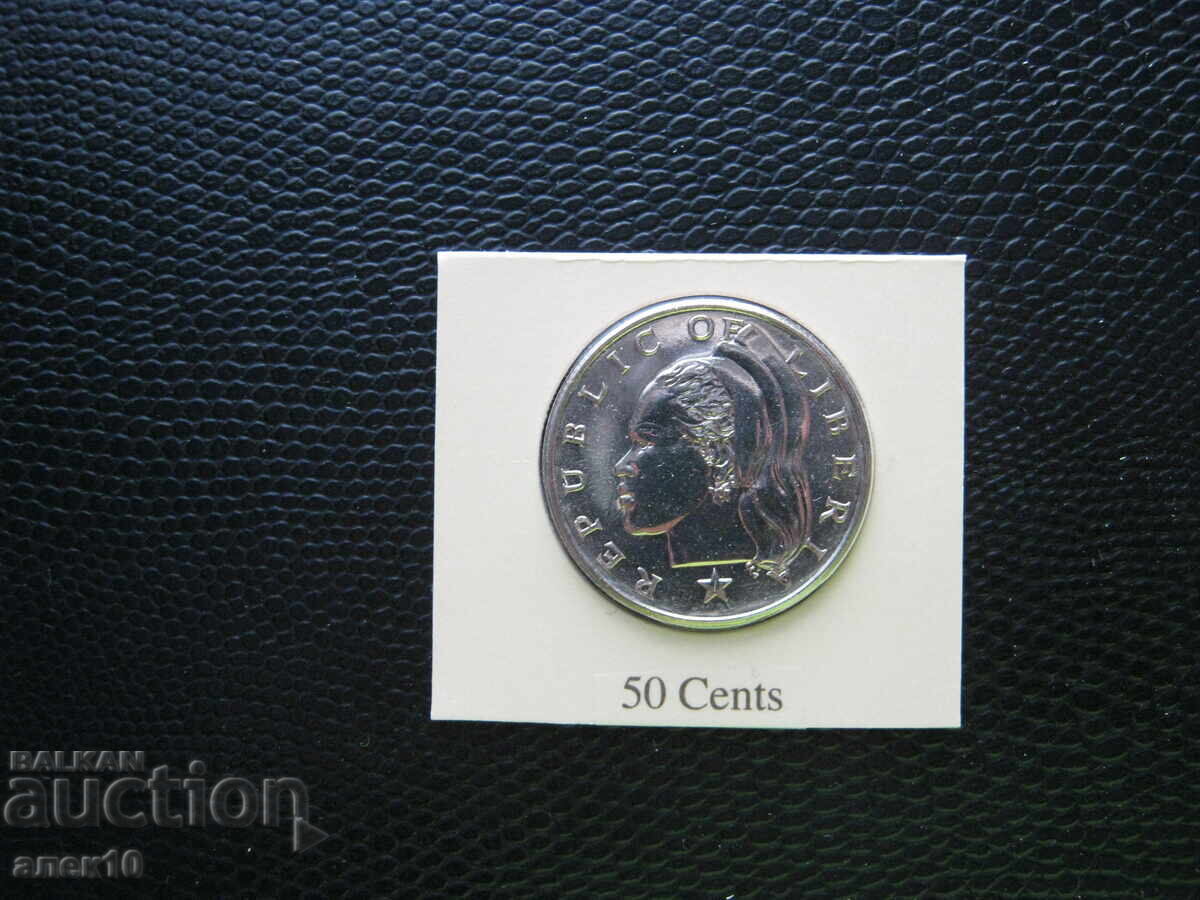 Liberia 50 cenți 1968 D