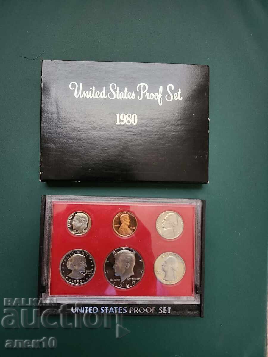 SUA set 1980 PROOF