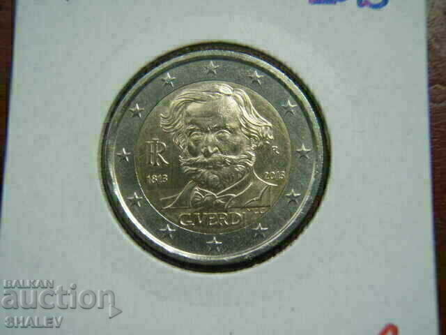 Auction  2 euro 2013 Italy "Verdi" (2) /Italy/ - Unc (2 euro)