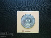 Μοζαμβίκη 20 μετικάλ 1986