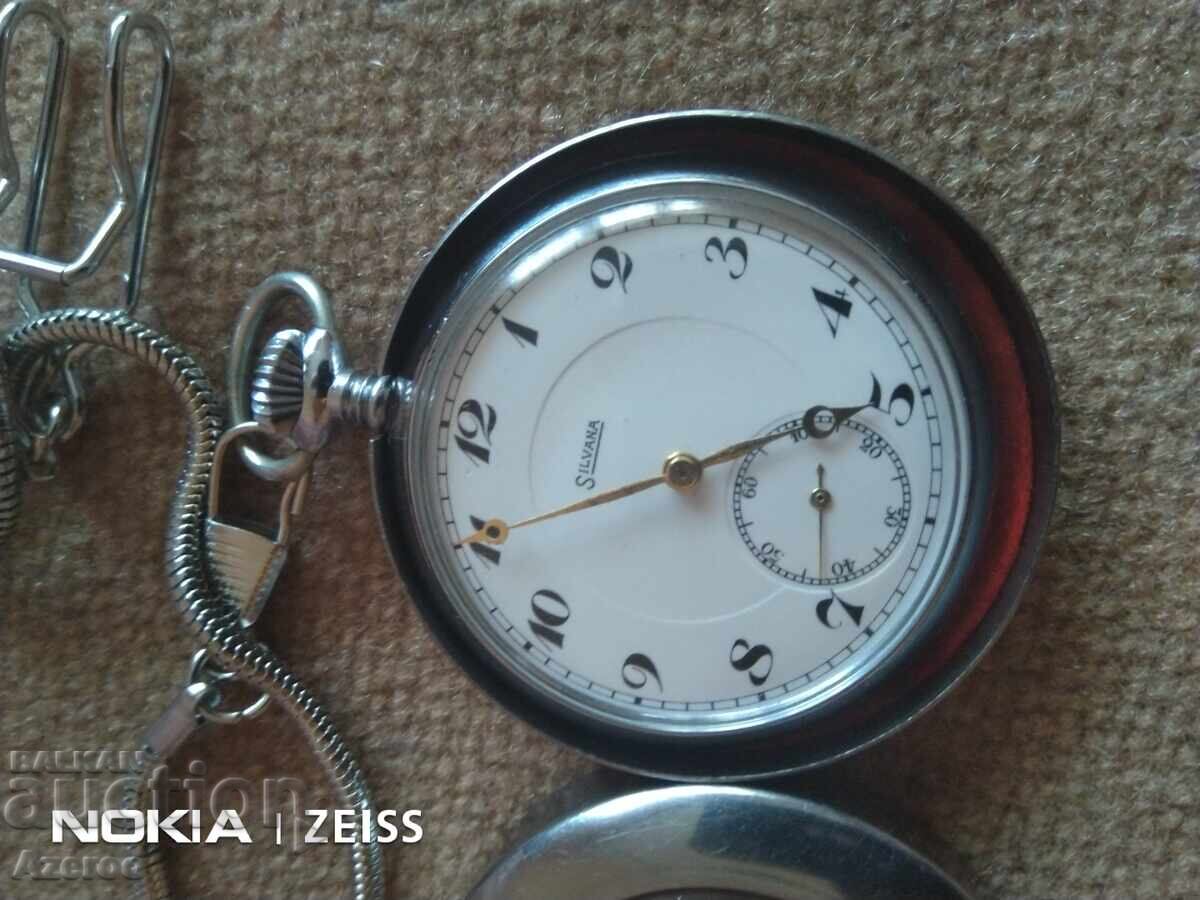 Δημοπρασία Στρατιωτικό ρολόι τσέπης Silvana ελβετικό