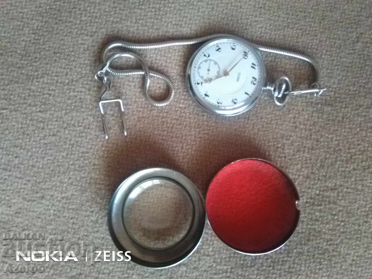 Στρατιωτικό ρολόι τσέπης Silvana ελβετικό - 6